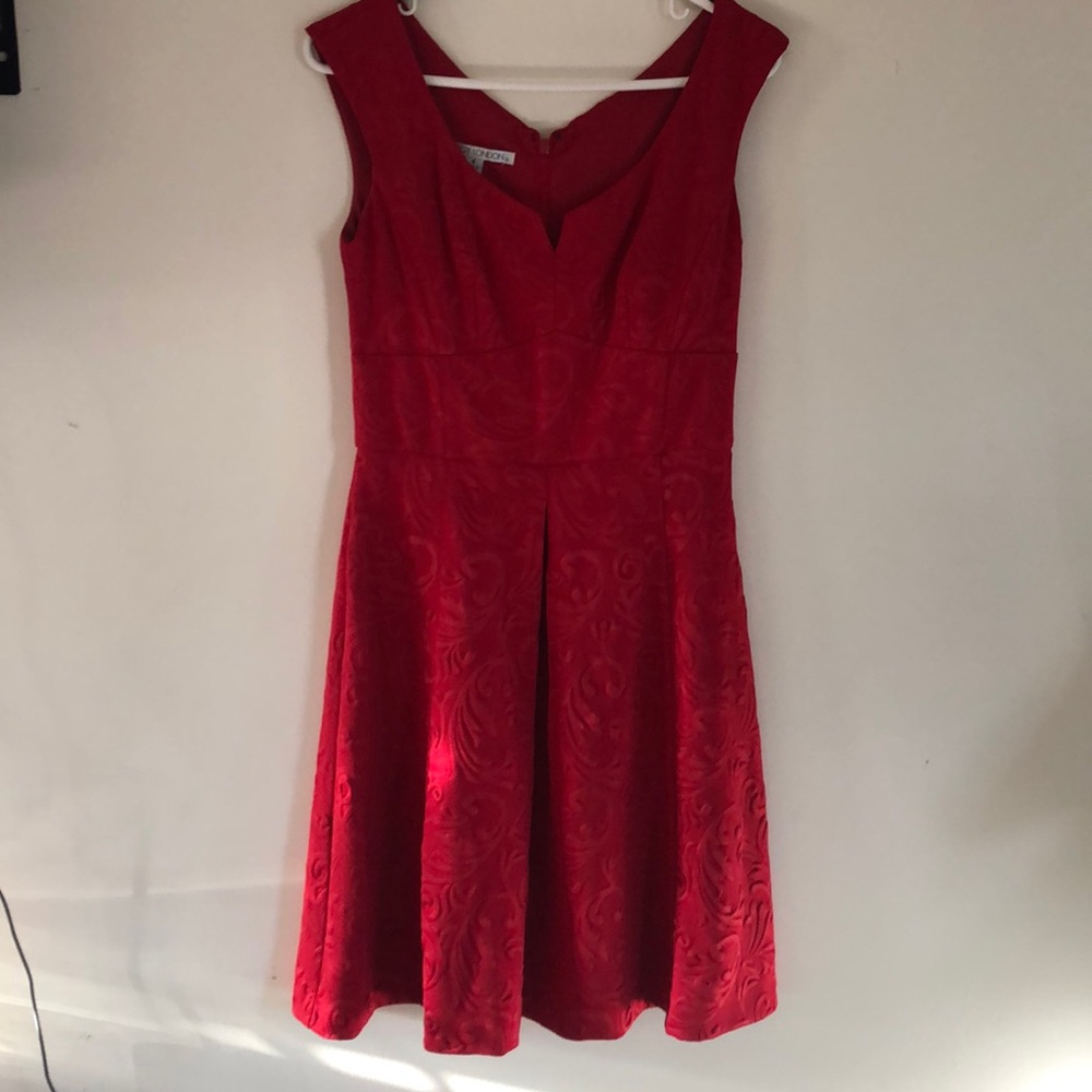 Red dress